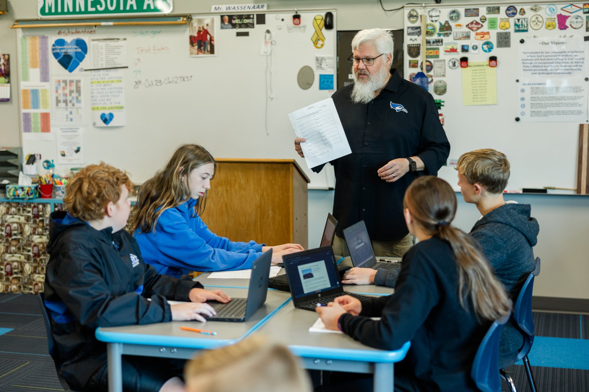 At Central Minnesota Christian School, we are committed to providing a quality education through the lens of a biblical worldview. Learn More